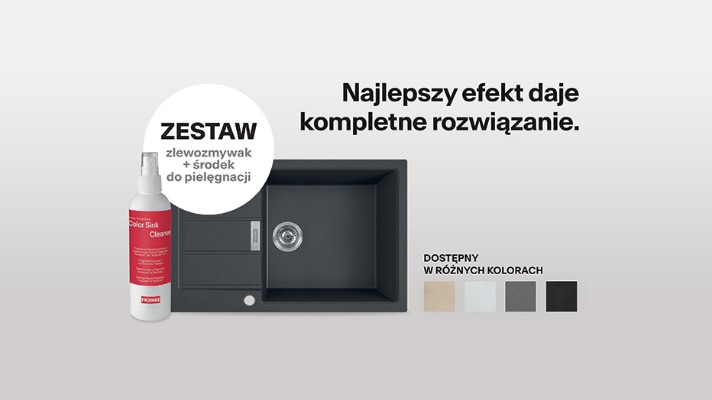Sprawdź zestawy Franke